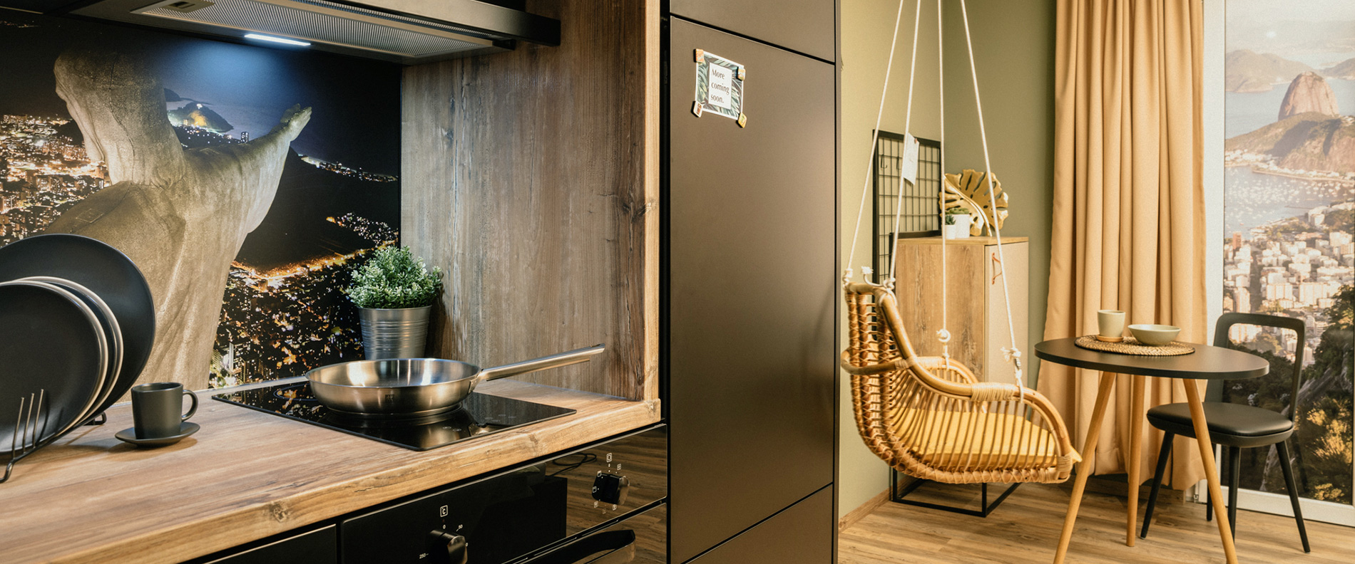Living in the middle of Darmstadt, central & close to university